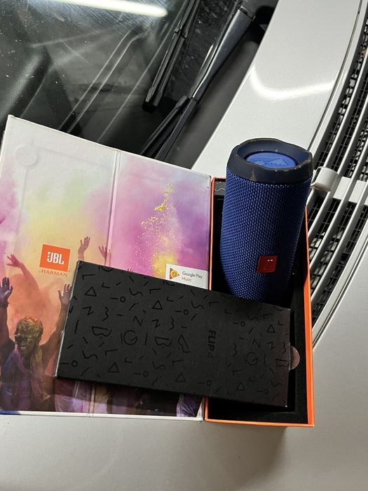 Glosnik JBL Flip 4 niebieski