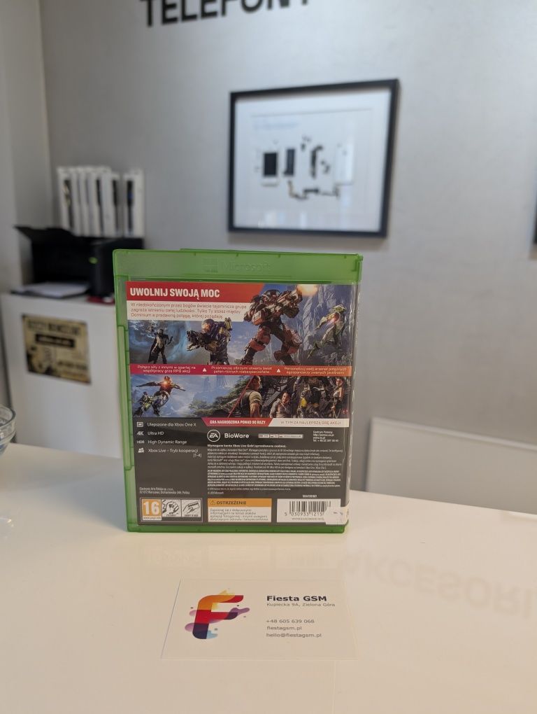 Anthem, gra na Xbox ONE, wersja PL.