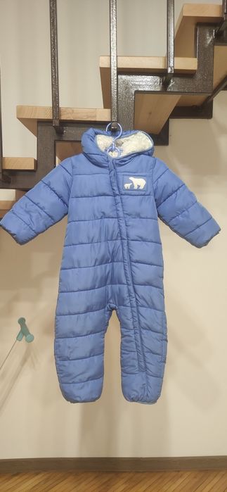 Зимовий комбінезон на хлопчика, розмір 86-92
