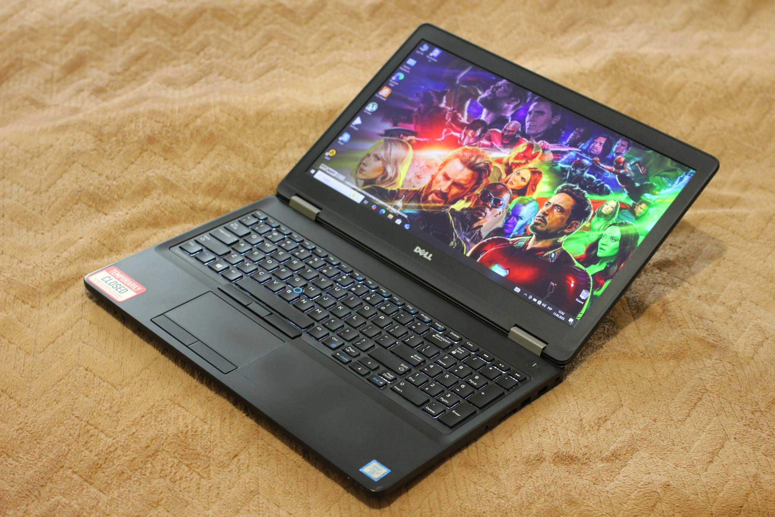 DELL 5570/ i7-6820HQ 8x/Radeon R7 M370 2GB/16GB/SSD512/АКБ4ч/15 ipsFHD
