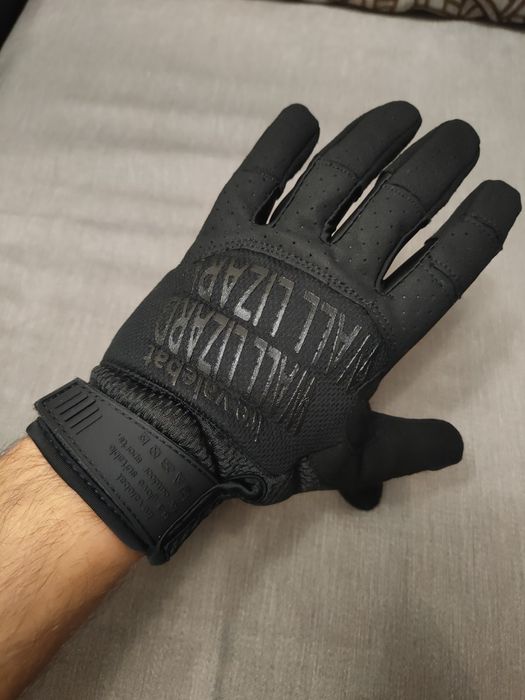 Стрілецькі тактичні рукавички, моделі “Wall lizard” 2024 року. Чорні L