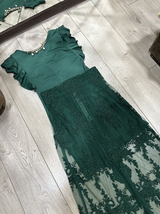 Платье + юбка кружевная