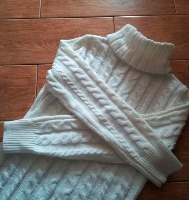 Tunika/krótka sukienka sweterkowa