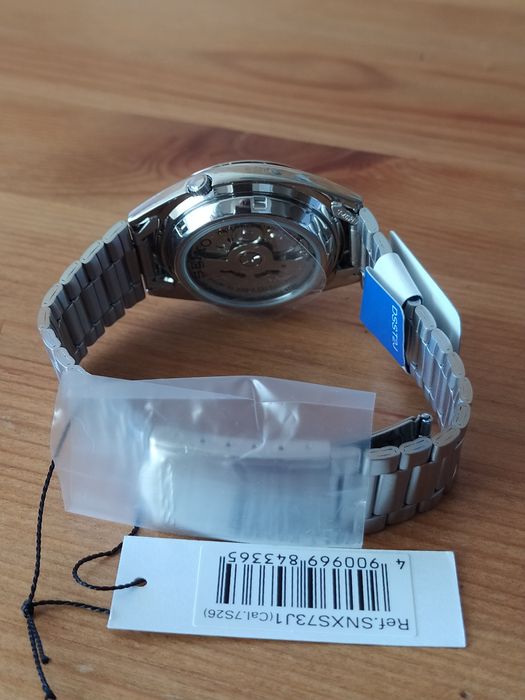 *NOVO* Seiko 5 automático 37 mm SNXS73J1 MADE IN JAPAN