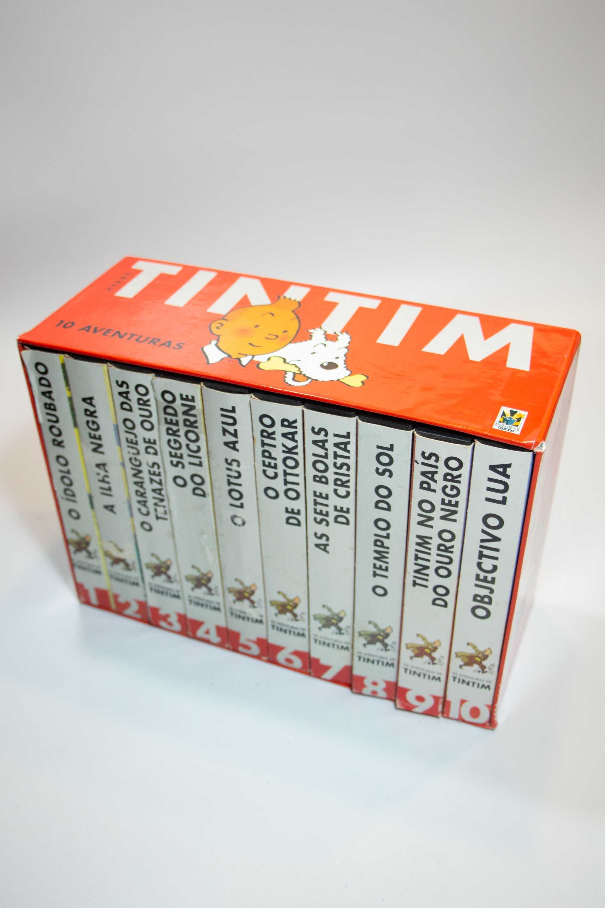 TINTIM - 10 Aventuras em VHS
