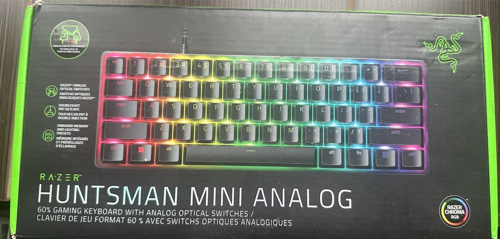 Клавиатура Razer Huntsman Mini Analog Rapid Trigger