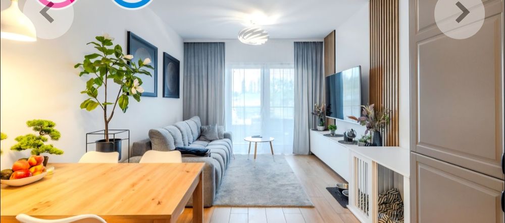 Mieszkanie z dużym balkonem