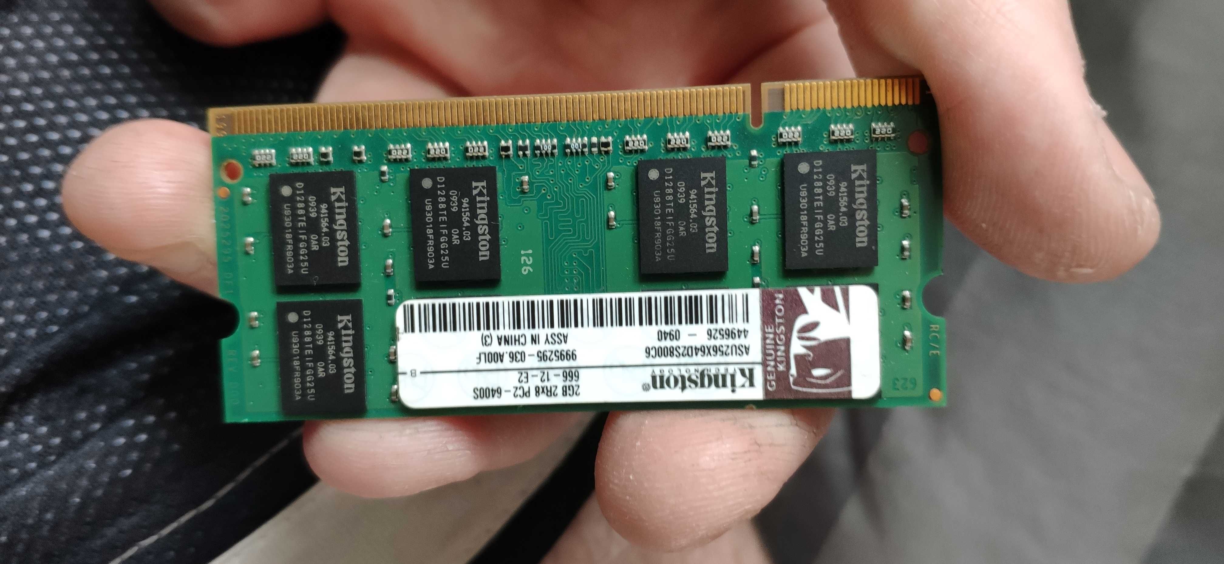 pamięć RAM DDR2 2x2GB Kingston i swissbit