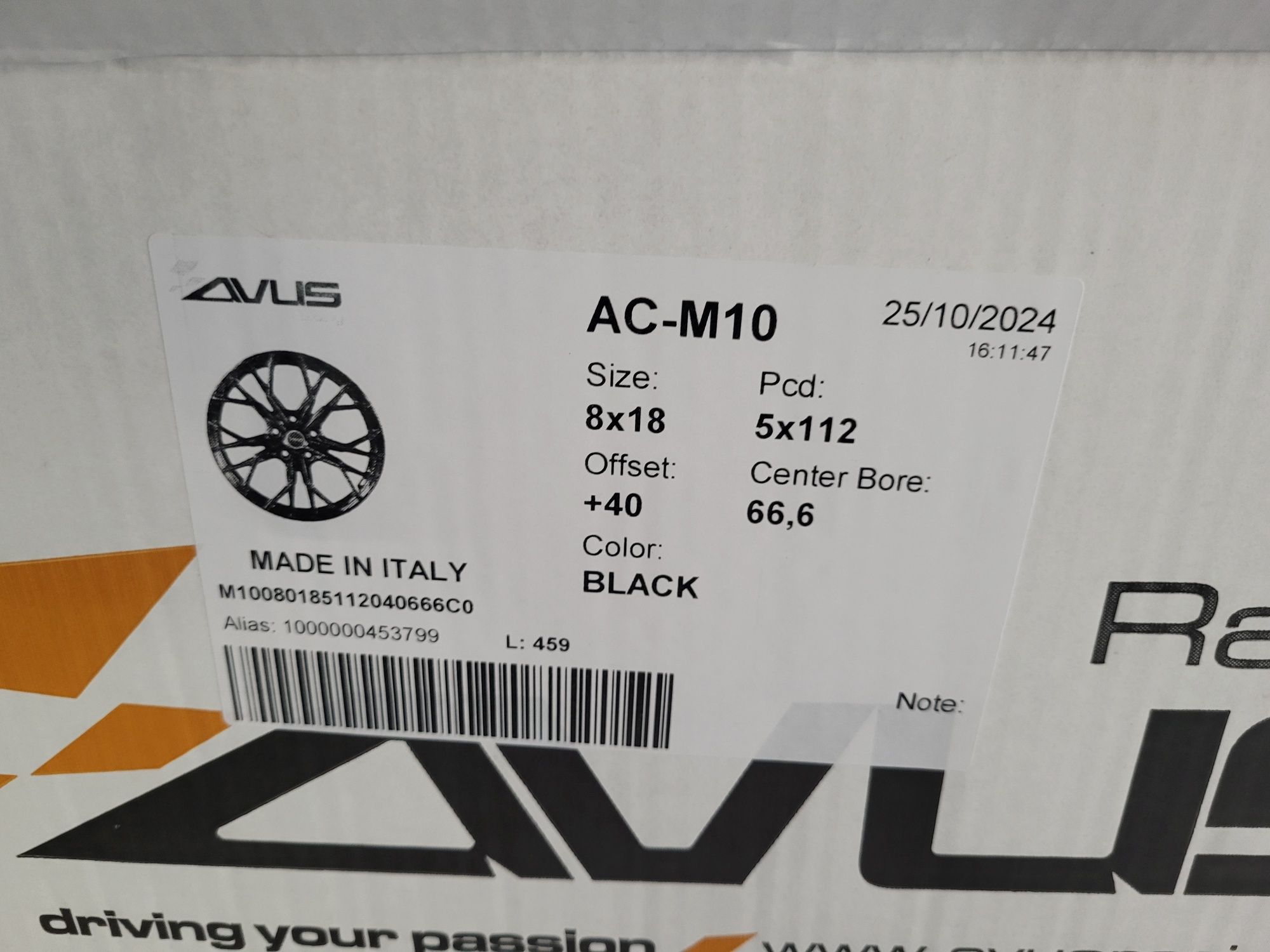 Alufelgi 18" 5x112 ET40 SKODA Octacvia III IV RS SUPERB III Kodiaq !