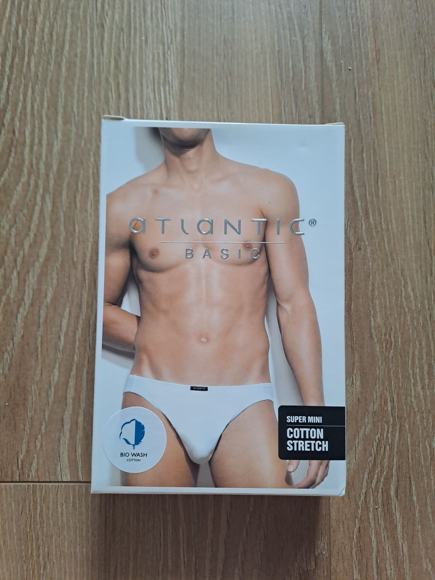 Slipy męskie Atlantic, rozmiar XXL, 2PACK, super mini