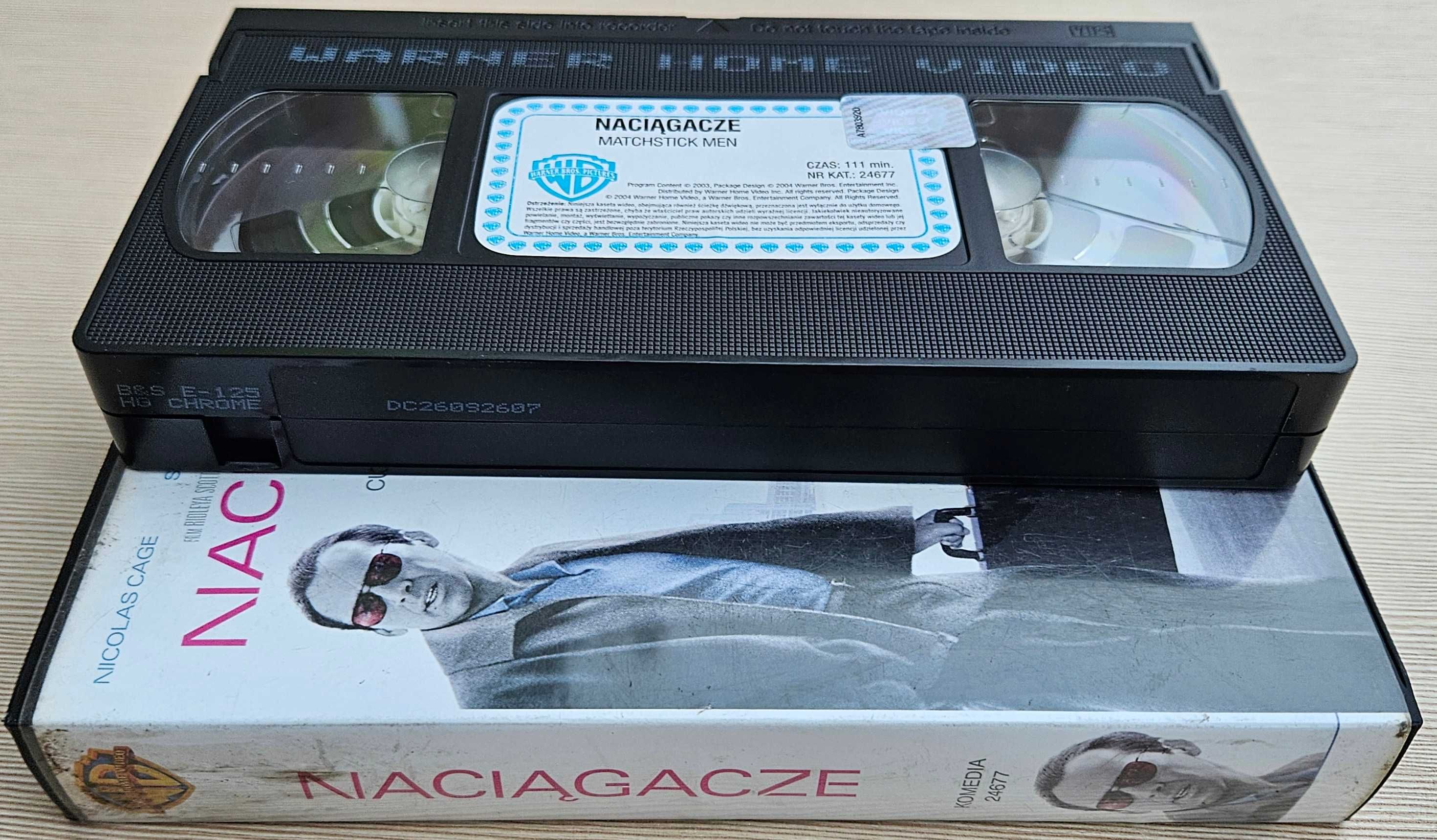 Kaseta Wideo VHS Naciągacze