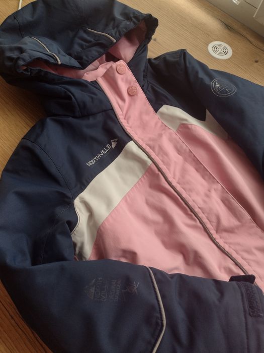 Зимова лижна куртка, термо, North ville для дівчинки 122-128