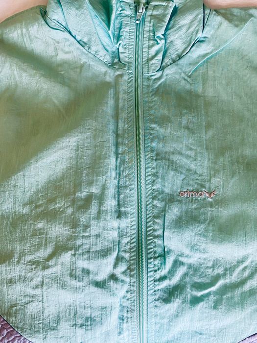 Стильный бирюзовый женский спортивный костюм бренда Erima размер 44-46