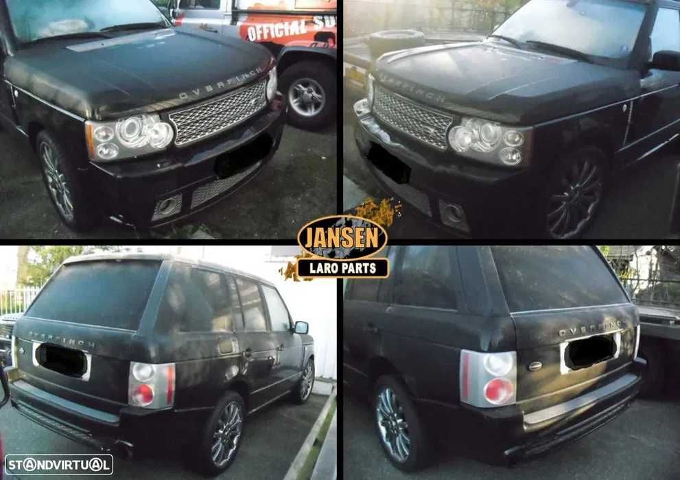 Range Rover L322 farol 2008 faróis grelha conjunto