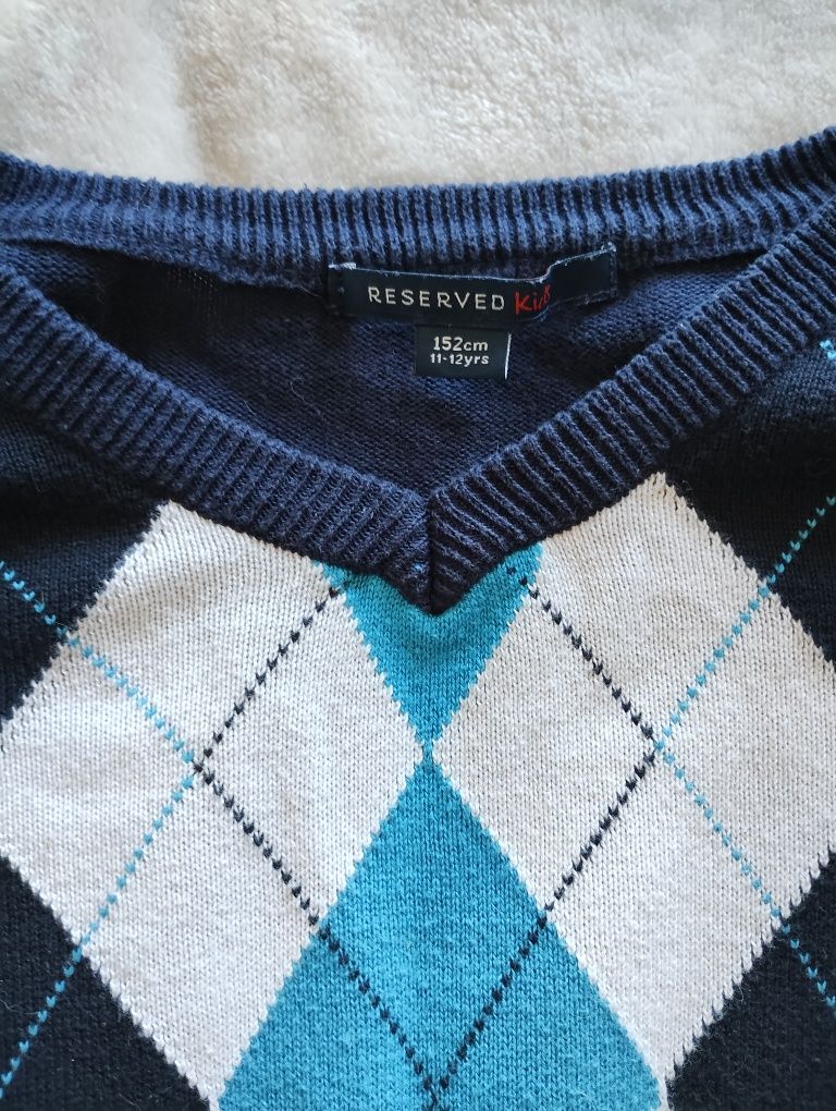 Sweter elegancki chłopięcy Reserved 152