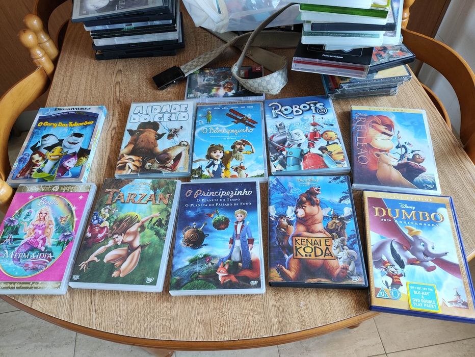 Coleção DVD Disney, pixar, etc