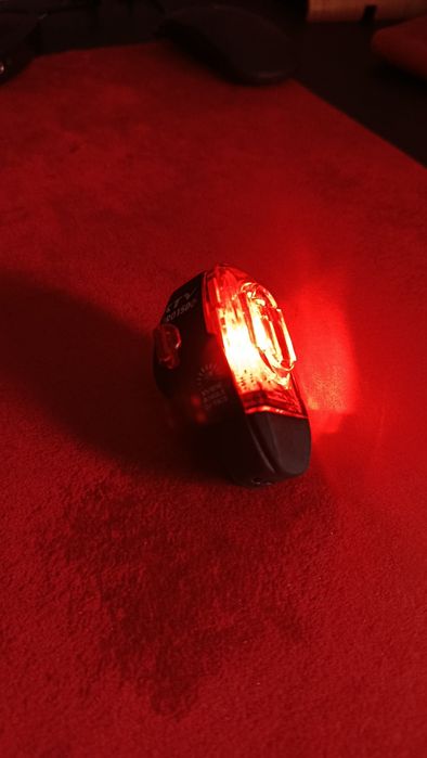 Luz bicicleta traseira