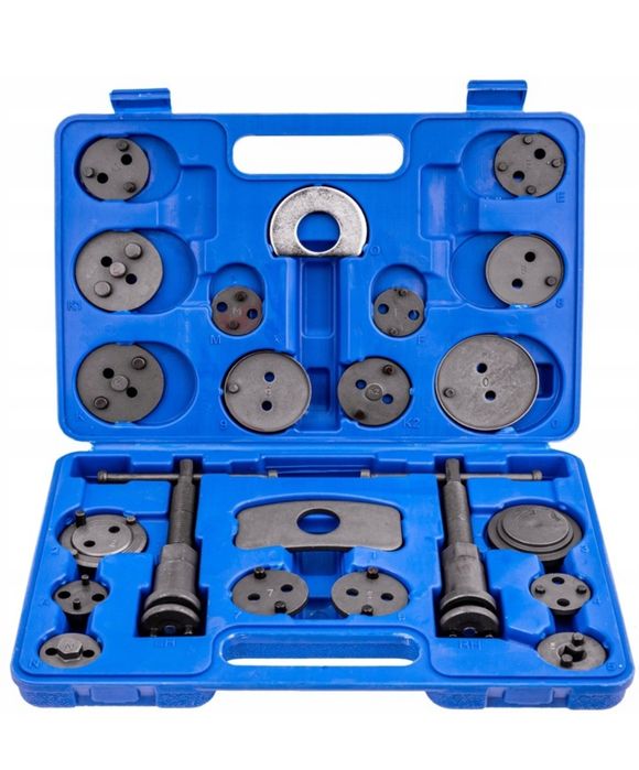 Klucze do tłoczków hamulcowych 22 sztuki + walizka