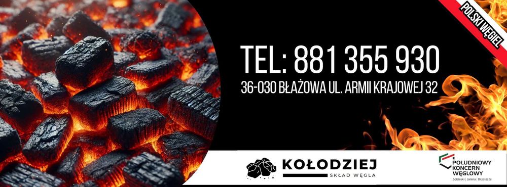 Węgiel ORZECH KOSTKA ekogroszek POLSKI Sobieski Piast Wesoła