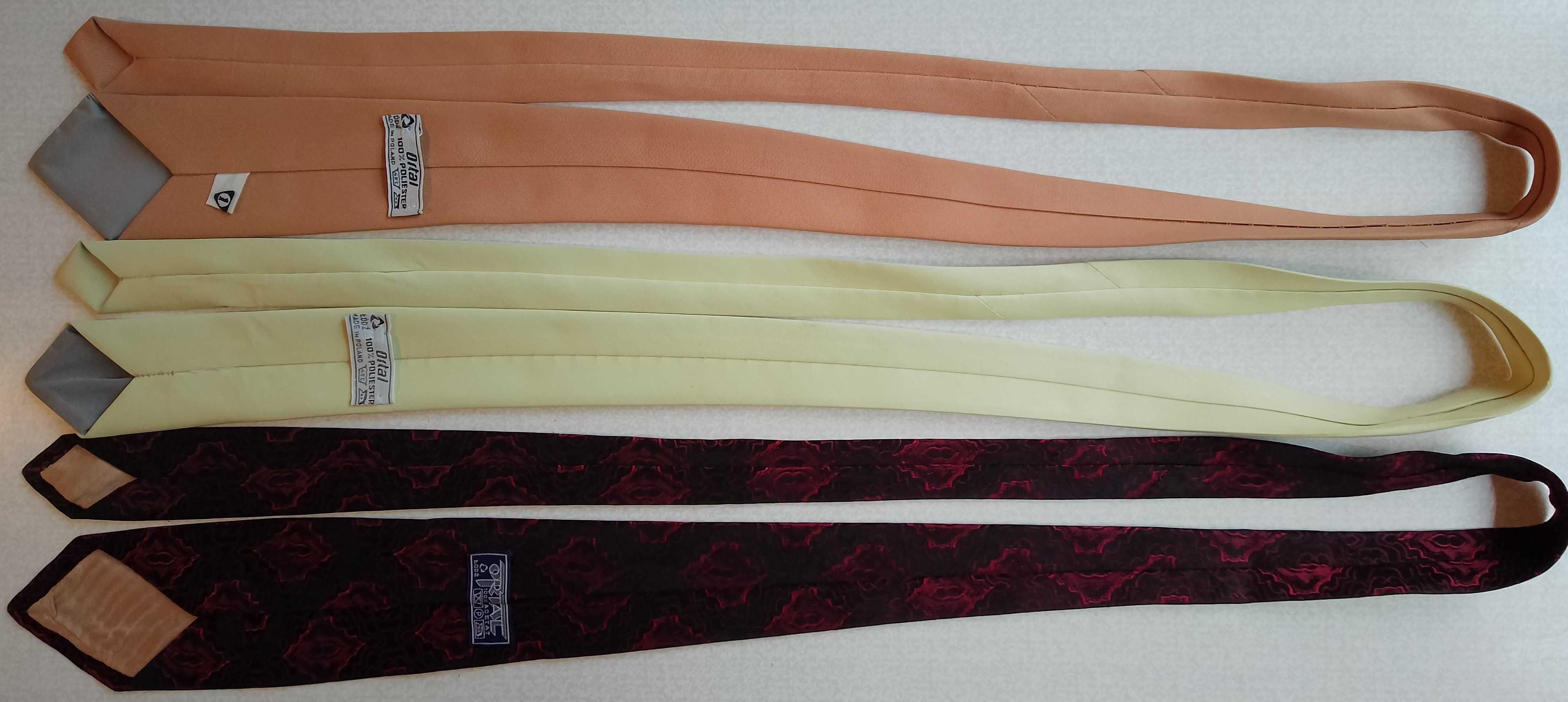 krawat męski starego typu: Ortal lub ZPJ lub Linosair lub bez nazwy