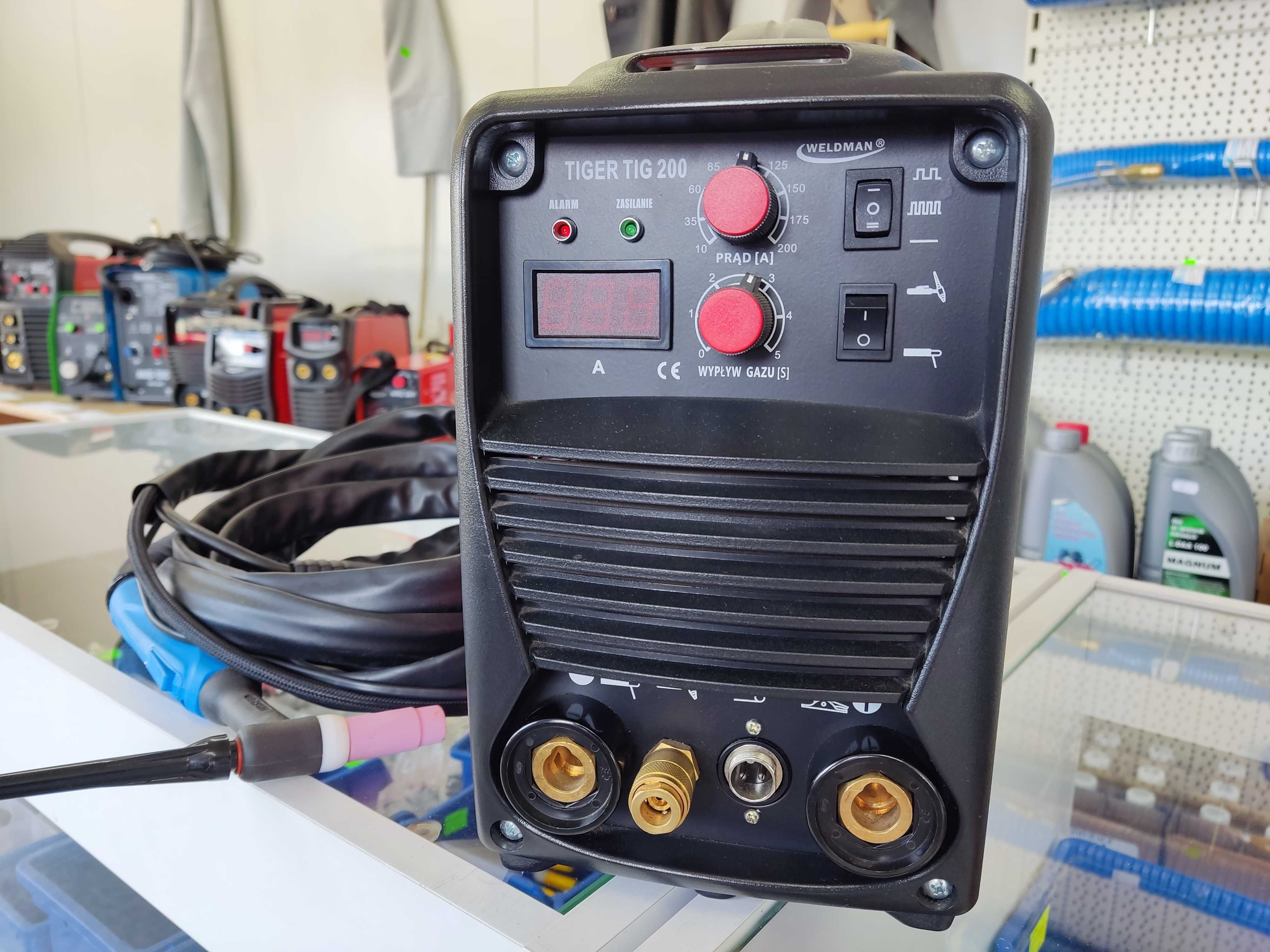 Spawarka TIGER Tig 200DC HF Puls