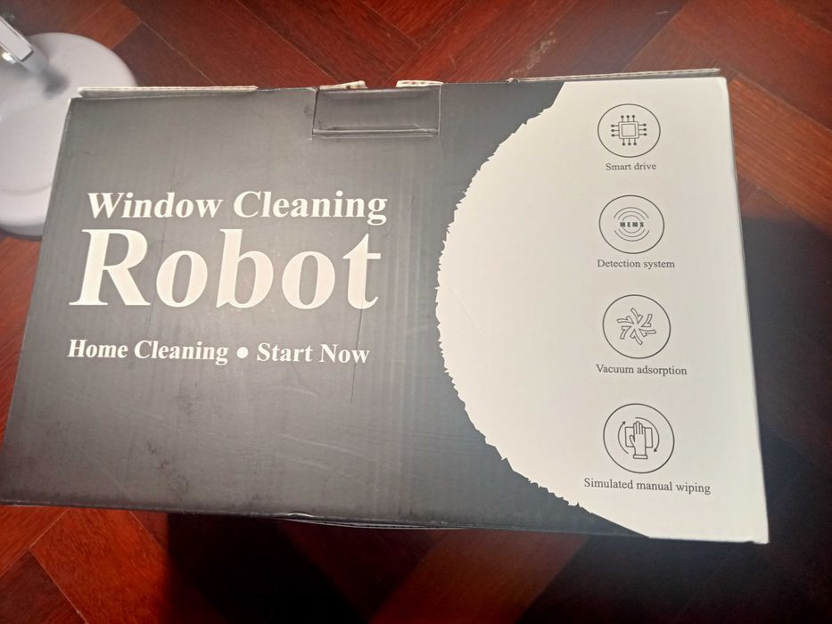 Robô limpa vidros.Com censores .Oportunidades