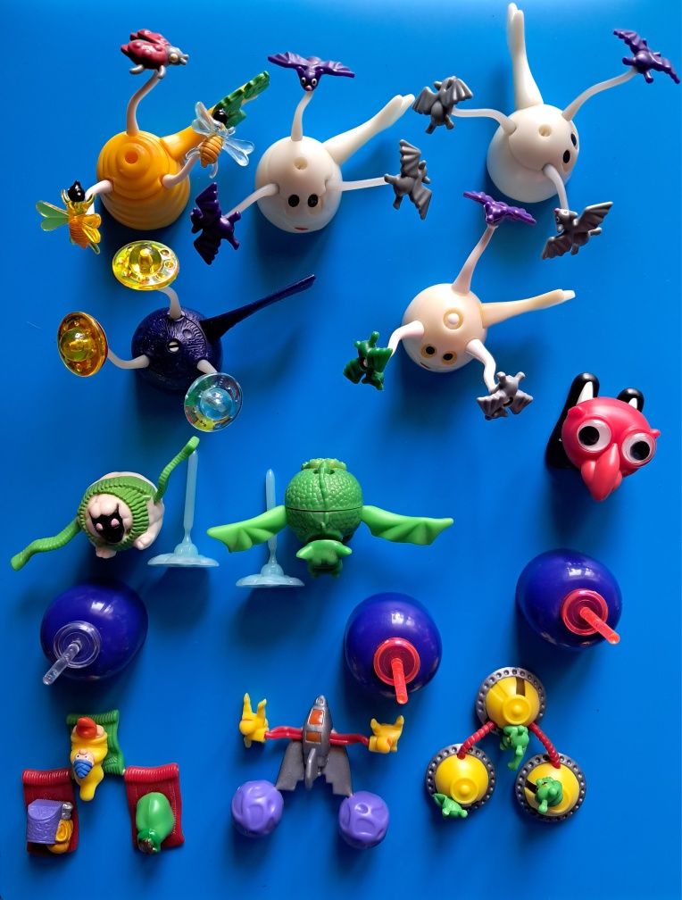 Zabawki z jajek kinder niespodzianek