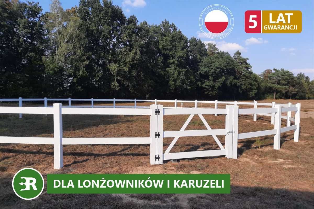 Ogrodzenia dla koni z PCV Texas II - 5 LAT GWARANCJI