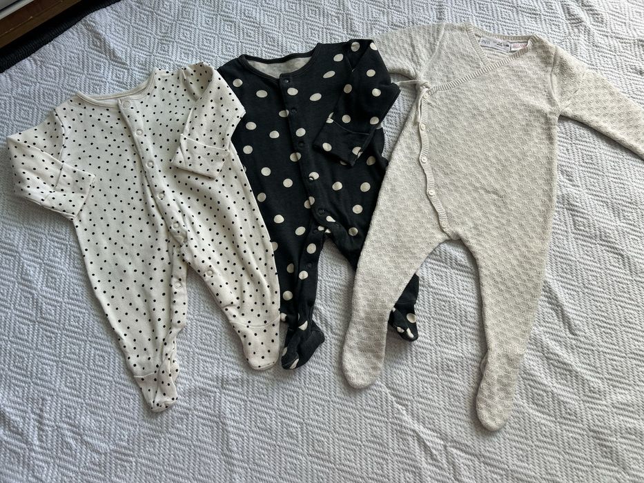 Комплект одягу для дівчинки в пологовий 56/62 розмір