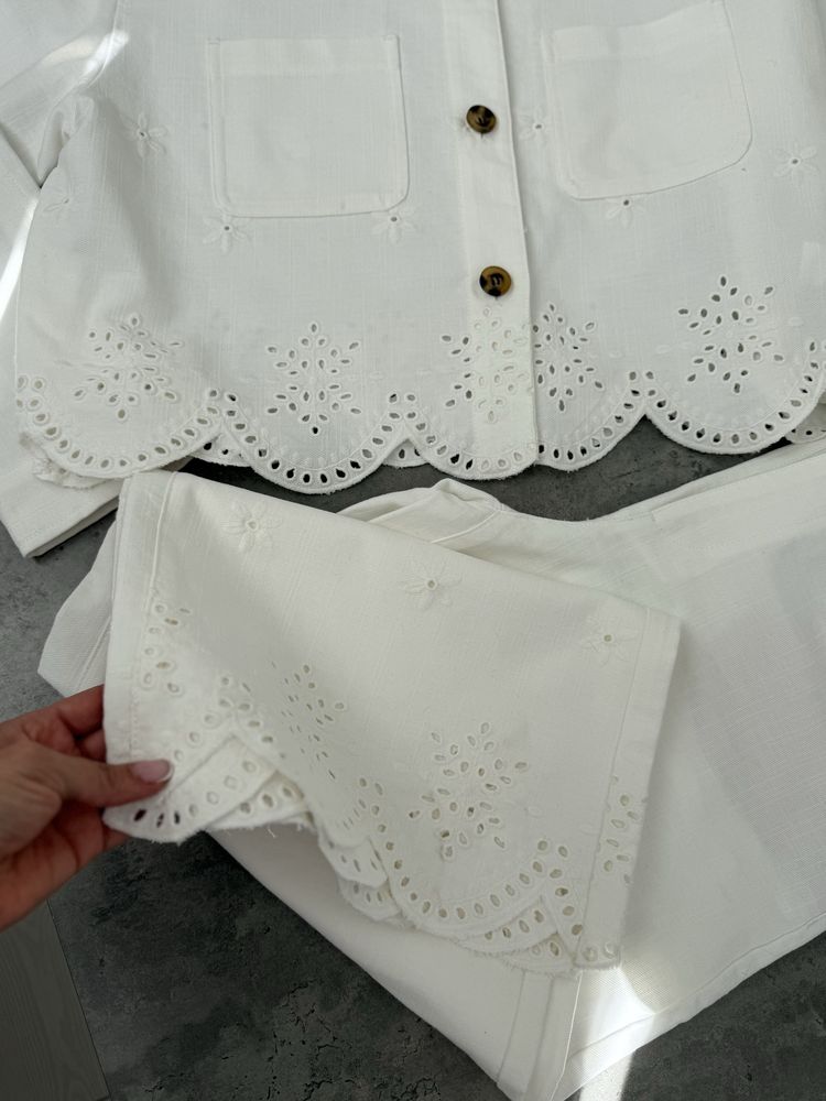 Костюм Zara тонкий джинс