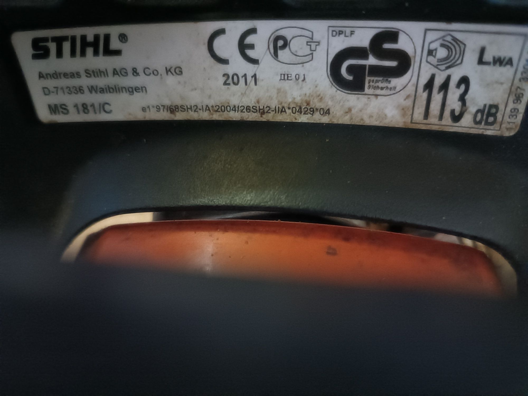 Piła spalinowa Stihl ms181 c