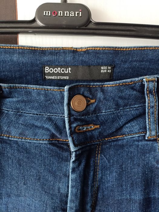 Jeansy dzwony rozm 42