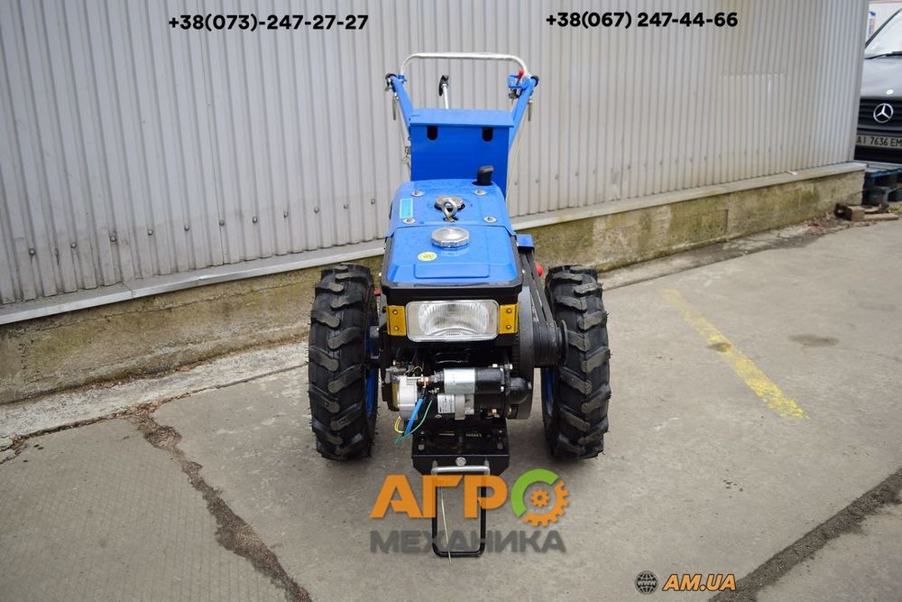 Мотоблок Зубр JR-Q79Е ПЛЮС (10 к.с. дизель)! Фреза 100 см + стартер!