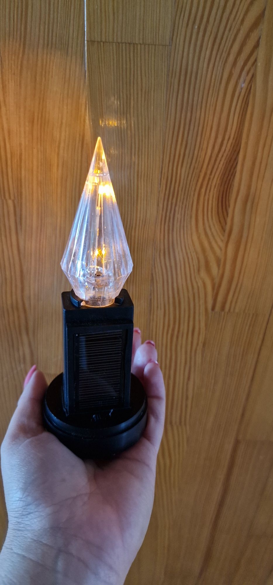 2 sztuki Wkład LED płomień panel fotowoltaiczny, wkład solarny 
Wkład