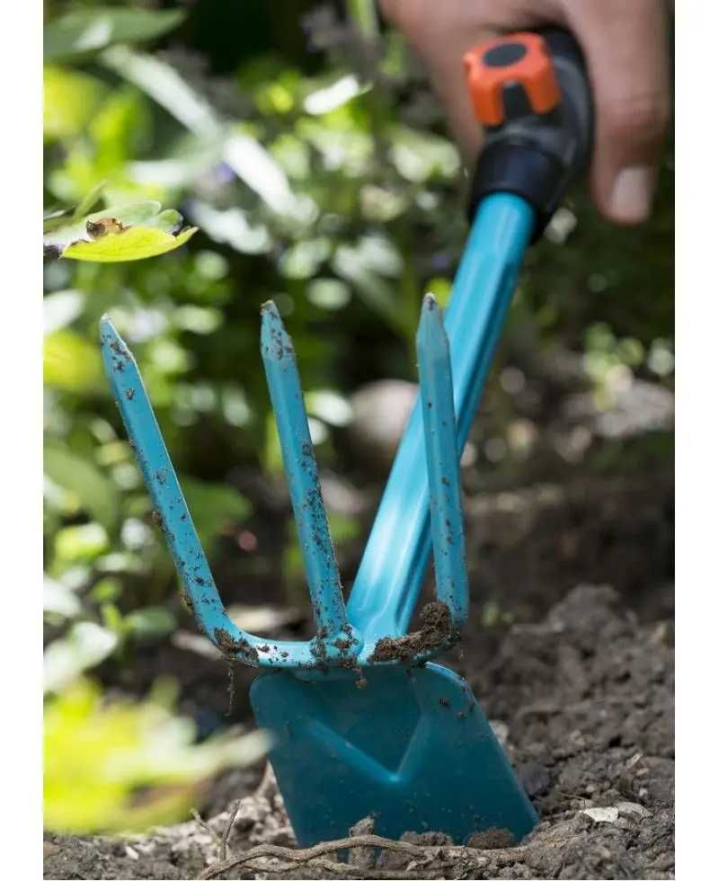 Сапка ручна Gardena Combisystem Classic Ergo 6.5 см, 3 зуба. 08915-20.