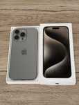 iPhone 15 Pro Max 256GB Natural Tytanium 100% Oryginalny Zadbany kpl