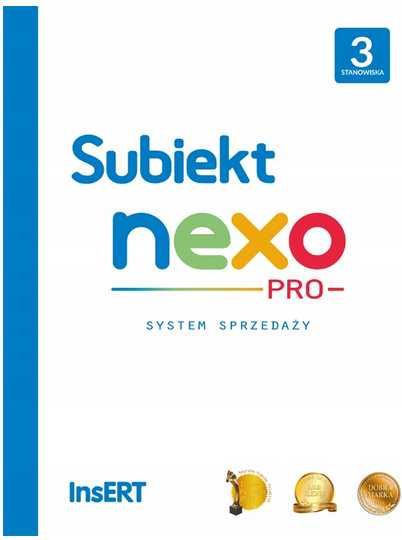 InsERT Subiekt nexo pro 3 stanowiska ESD wieczysta, FV