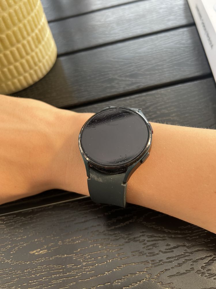 Samsung galaxy watch 4 44mm czarny gwarancja smartwatch