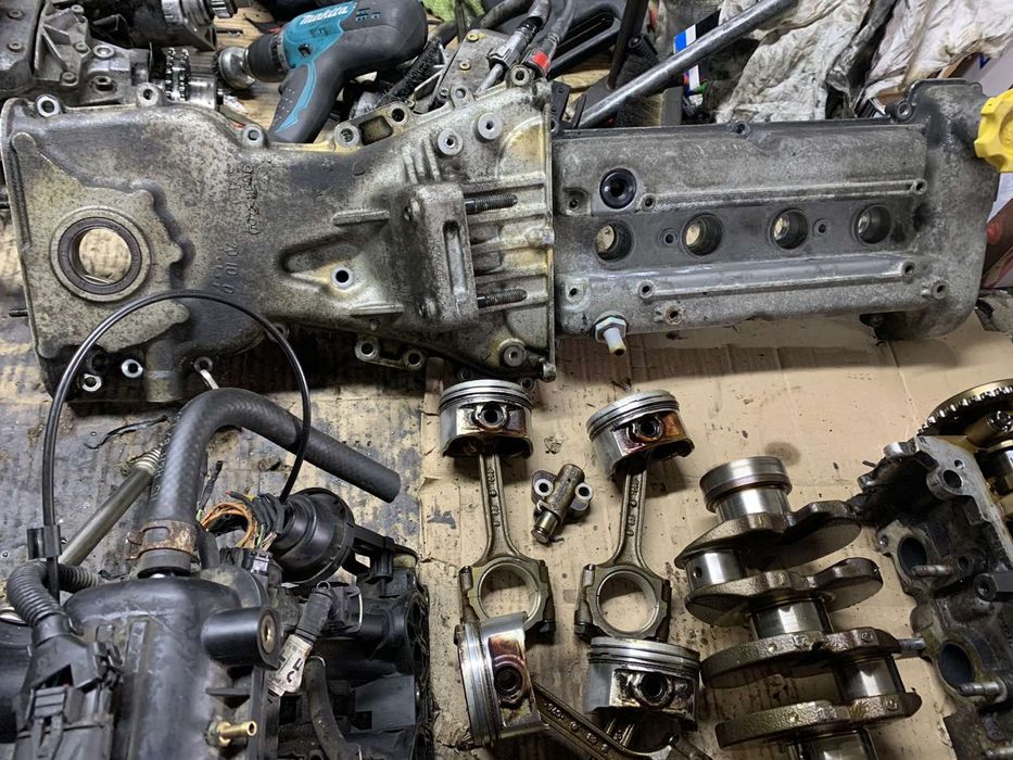 Гбц головка коленвал 1.2 16V Chevrolet Aveo Kalos Deowoo