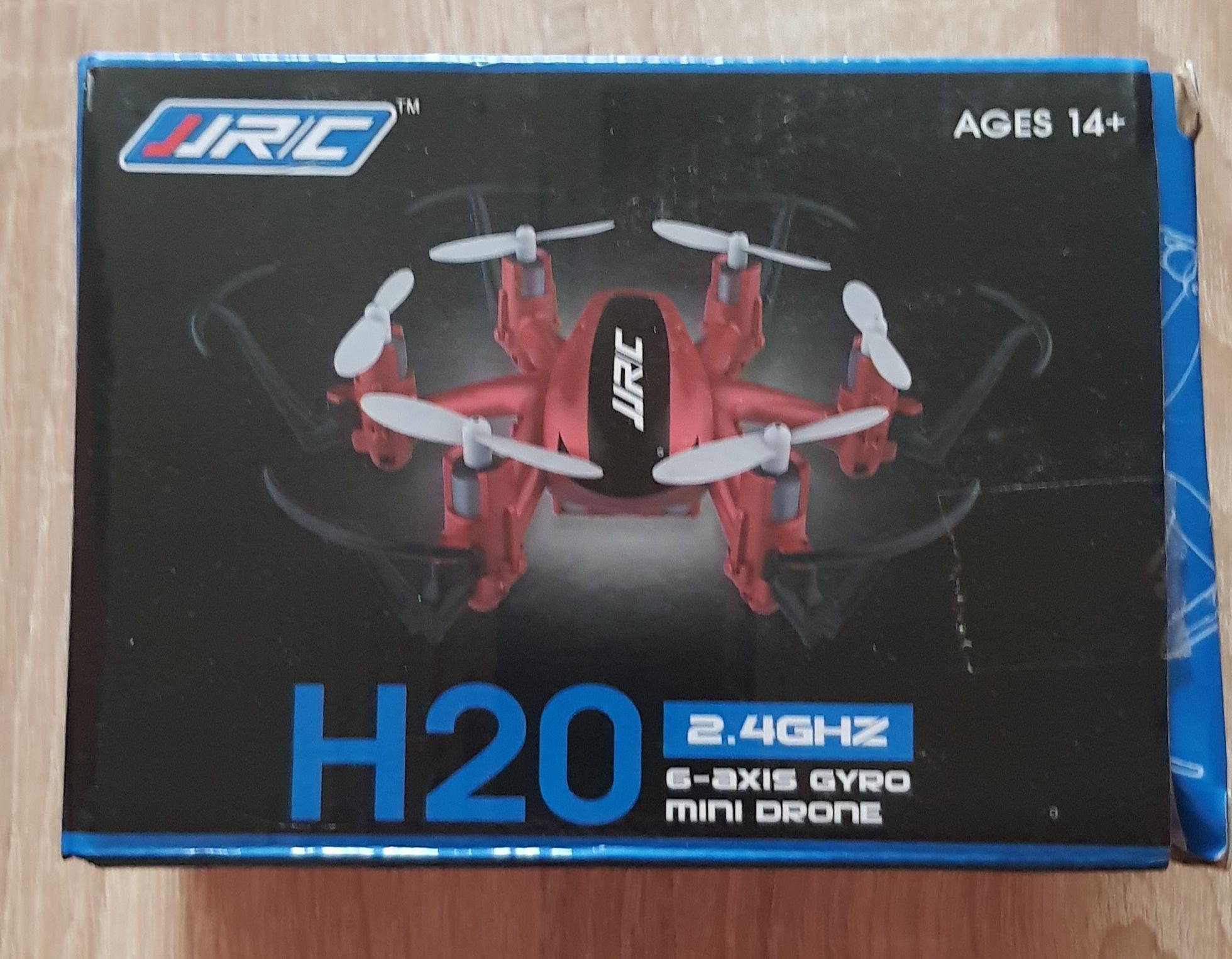 Dron RC JJRC H20 2.4GHz 4CH Czerwony. Nowy