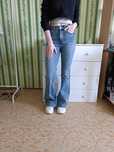 Jeansy niebieskie boot cut rozmiar 36