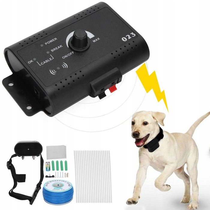 Elektryczny Pastuch Dla Psa Kojec Ogrodzenie 300m