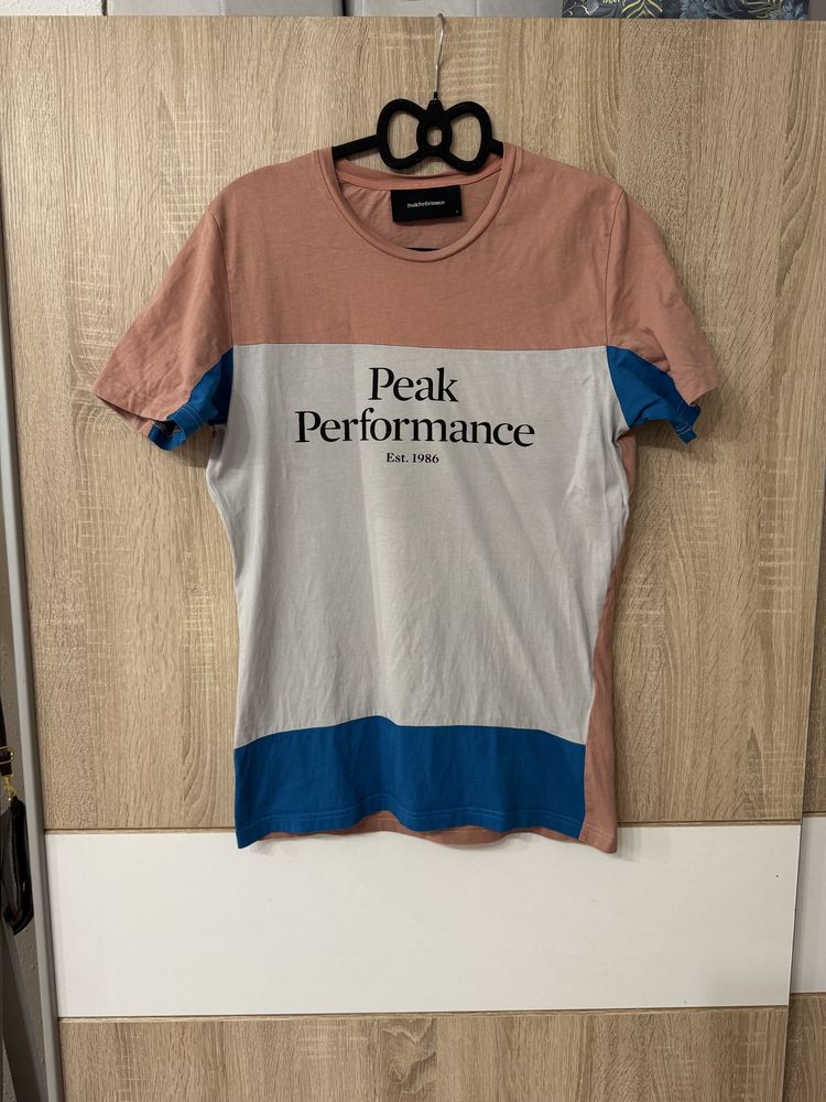 Koszulka Peak Performance S tshirt logowany męski