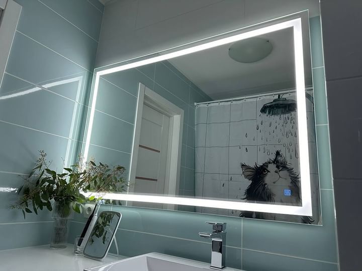 Дзеркало led з лед підсвіткою, смартэкран, музика, підігрів виготов