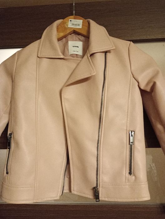 Kurtka ramoneska dziewczęca 134