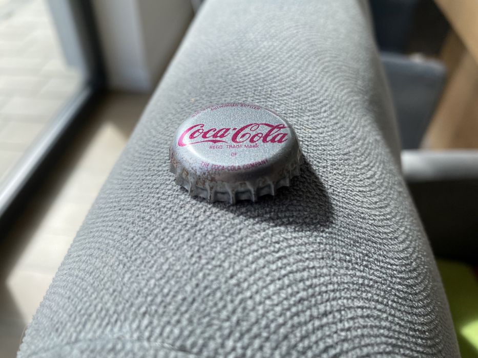 Kapsel Coca-Cola unikat 84 rok z Afryki