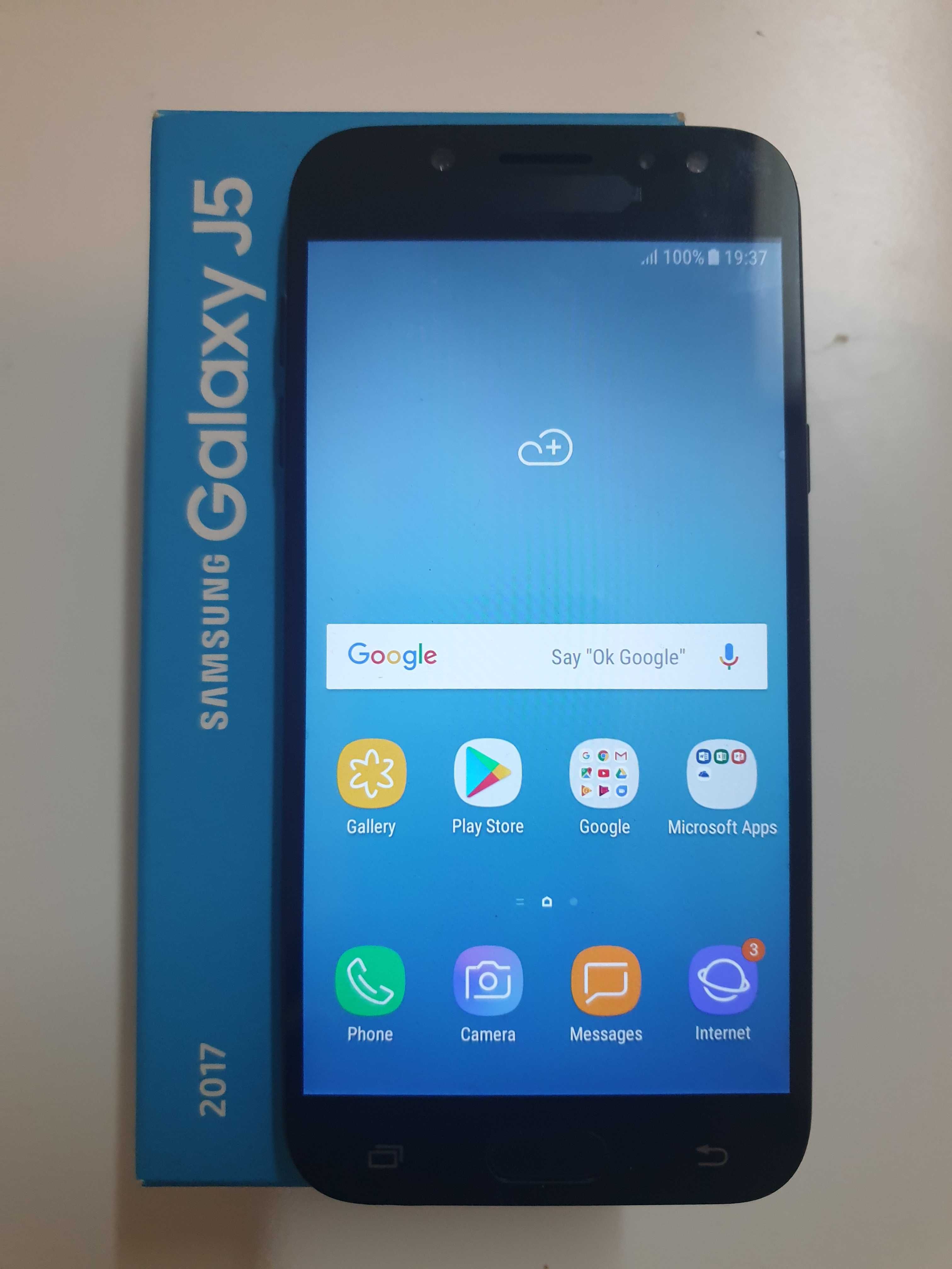 Samsung J5 2017, 16GB, 2GB RAM, Black - (Ecrã OLED não original)