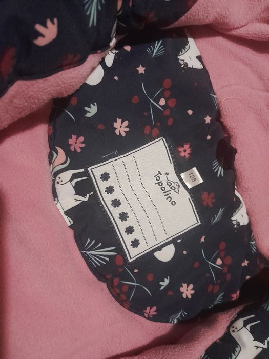 Куртка зимова для дівчинки 128