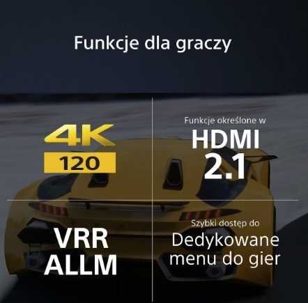 Telewizor Sony XR55X90L: 4K UHD 120 Hz, Wi-Fi, HDMI 2.1, Google TV