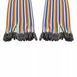 Przewody Żeńsko-Żeńskie 20Cm 40Szt Zworki Do Arduino
